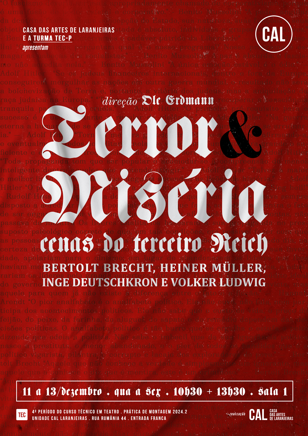 TERROR E MISÉRIO - CENAS DO 3ºREICH